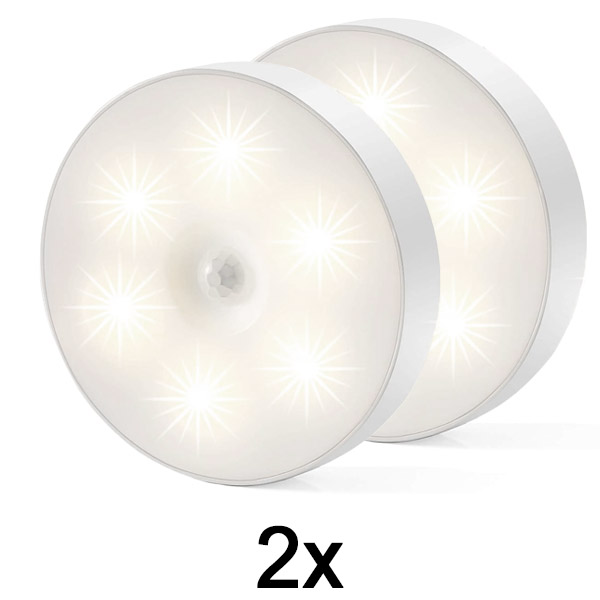2x Chytrá LED lampa s pohybovým senzorem | LUMISIGN